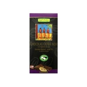 Chocolat bio Extra Noir 70 % Cacao Rapunzel