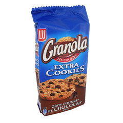 Biscuits aux morceaux de chocolat, Extra Cookies, Granola