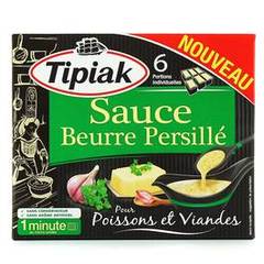 Tipiak sauce au beurre et persil 6x50g