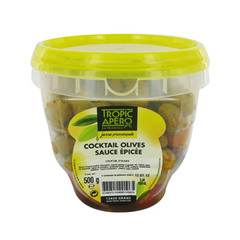 Tropic cocktail d'olives bocal 500g