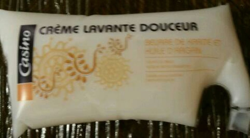 Crème lavante argant karité recharge 250ml