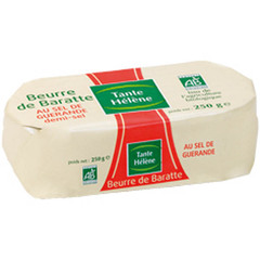 Beurre bio de baratte 1/2 sel