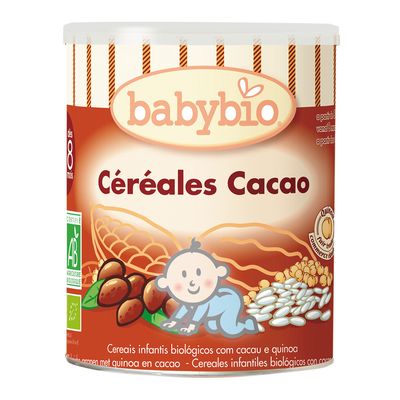 Biologique-Cereales cacao des 8 mois Formule exclusive au riz et au quinoa 1 X 220g