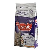 Croquettes pour chats Lycat Stérilisés 2kg