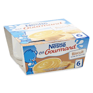 P'tit Gourmand - Crème dessert au biscuit Dès 6 mois