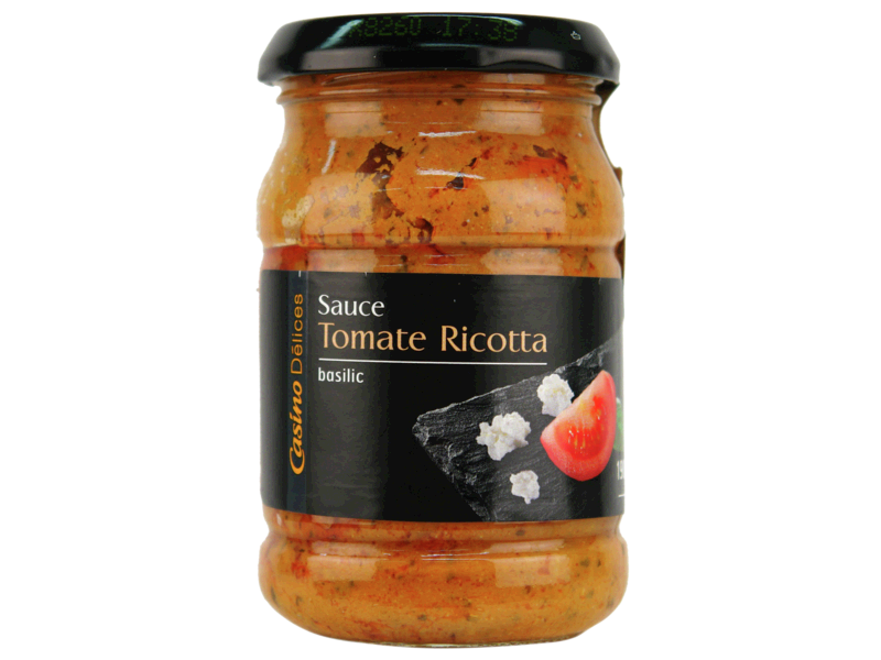 Sauce Tomate Ricotta basilic