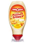Sauce pommes frites AMORA, flacon souple 448g