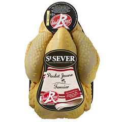 Poulet jaune Saint Sever Fermier label rouge 1.3kg