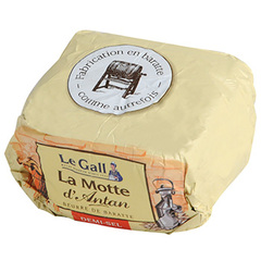 Le Gall, Beurre de Baratte demi-sel La Motte d'Antan, la motte de 250 g