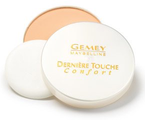 Poudre compacte Derniere Touche confort GEMEY MAYBELINE, chair doree, 16g