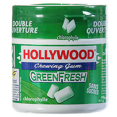 Chewing gums Hollywood Green fresh x70 93.8g