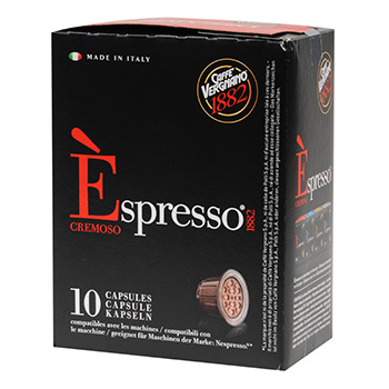 Vergnano espresso cremosox10 capsules 50g x10 capsules 50g
