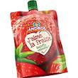 Compote de pommes et fraises allégée en sucre j'aime la fraise ANDROS,12 unités, 90g