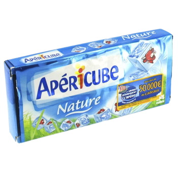 Fromage Apericube nature 23% MG x24 125g
