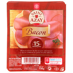 Bacon Saint-Azay x15 150g