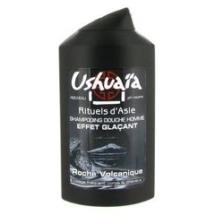 Ushuaia, Rituels d'Asie - Shampooing douche homme effet glacant, le flacon de 250 ml