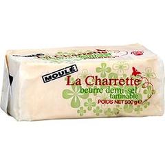 Beurre moule La Charrette demi-sel tartinable