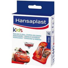 Pansements pour enfants Disney Cars HANSAPLAST, boîte de 16