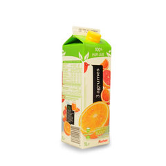 100% Pur Jus - Jus presse 3 agrumes Orange - Pamplemousse - Orange Sanguine - Sans sucres ajoutes...