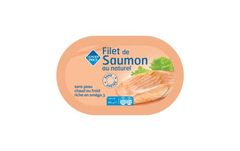 Filet de saumon au naturel 105g
