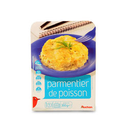 Parmentier de Poisson, cuisine a la creme - 1 personne 2-3 min. au micro-ondes.