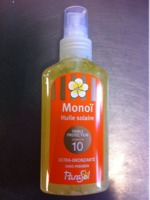 Spray huile sèche monoï 10 teintée Parasol flacon 125ml