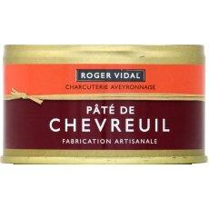 Pate de chevreuil artisanal ROGER VIDAL, 125g