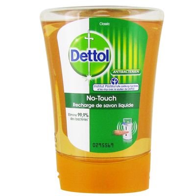 Dettol savon liquide no touch classique recharge 250ml