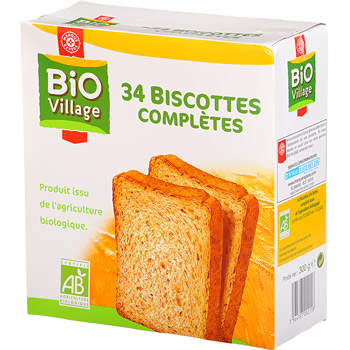 Biscotte Complete Bio Village 300g