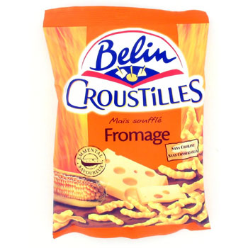Croustilles - Biscuits souffles fromage 1 x 90g