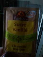 La Patelière Sucre vanillé à la vanille Bourbon 100% naturel le sachet de 7,5 g
