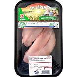 Escalope de lapin, BLEU BLANC COEUR, France, 2 pièces 150 g