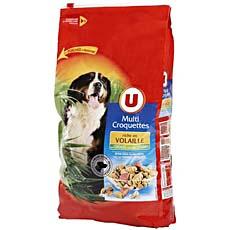 Multi croquettes pour chien a la volaille, cereales et legumes U, 10kg
