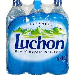 Luchon, Eau minerale naturelle, 6 x 1.5l, 9l