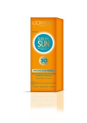 Sublime Sun, Creme visage Bronzage Ideal FPS 30, le tube de 75 ml
