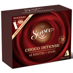 Maison du Café, Senseo - Dosettes + sticks Choco Intense, la boite de 8 dosettes - 108 g