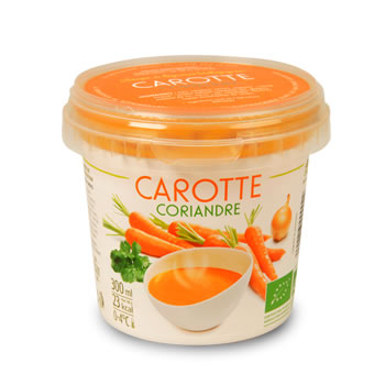 City Cup - Soupe Carotte Coriande Bio Soupe de legumes biologique*