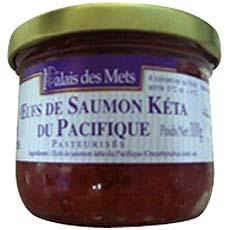Oeufs de saumon keta du Pacifique PALAIS DES METS, 100g