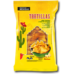 Auchan tortillas chips huile de tournesol fromage 400g