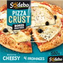 Sodebo pizza crust cheesy aux 4fromages 600g