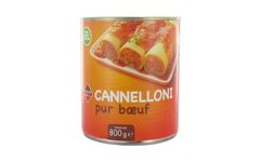 Cannelloni à la viande cuisinée 800g