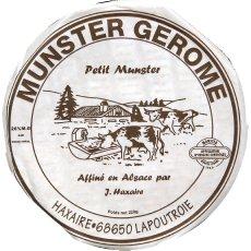Munster AOC Gerome 220g sticke a 2 euros au lait pasteurise
