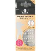 Elite 24 ongles naturels mi-longs carres + stickers deco des ongle...