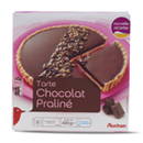 tarte chocolat praliné auchan 430g