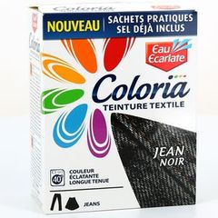 teinture textile Jeans noir