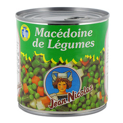 Macedoine legumes Jean Nicolas 1/2 265g