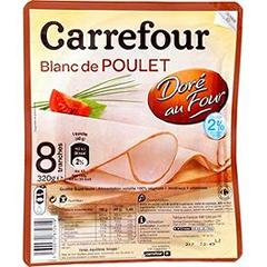 Blanc de poulet doré au four Carrefour