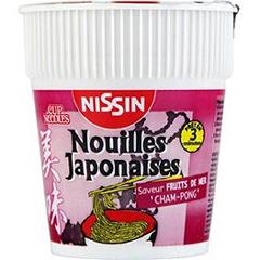 Nissin, Nouilles japonaises saveur fruits de mer 'Cham-pong', le pot de 67g