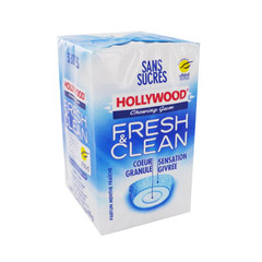 Chewing gum menthe fraiche en dragees, Fresh & Clean, les 3 paquets de 20g