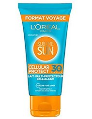L'Oréal Paris Sublime Sun Cellular Protect Format Voyage Lait Multi-protecteur Cellulaire FPS30 50 ml - Lot de